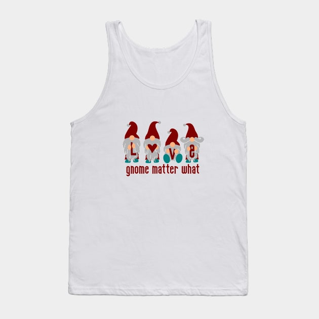 Gnomes Spreading Love Tank Top by PrettyVocal